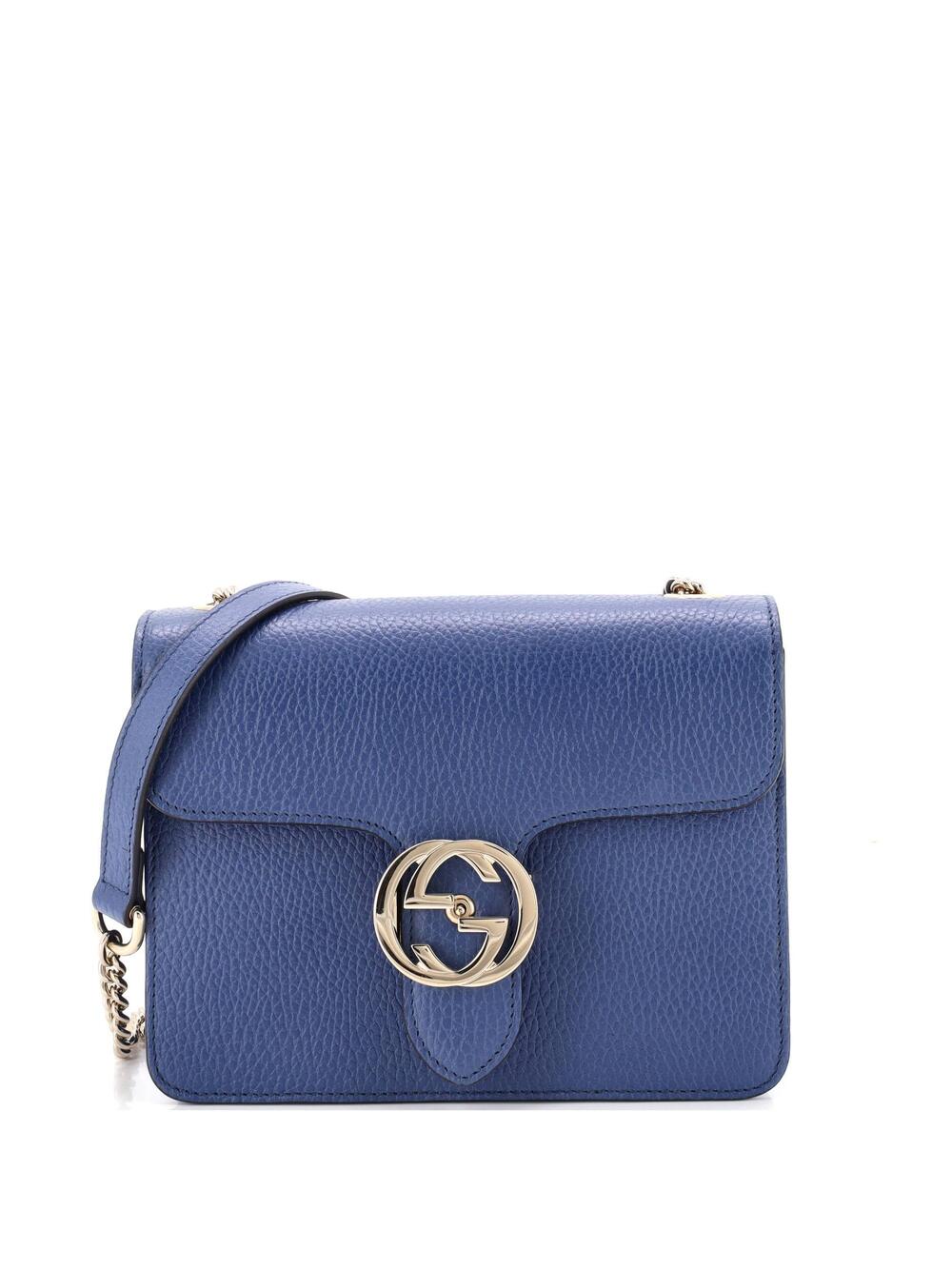 Gucci Interlocking Shoulder Bag Leather #303193G97B